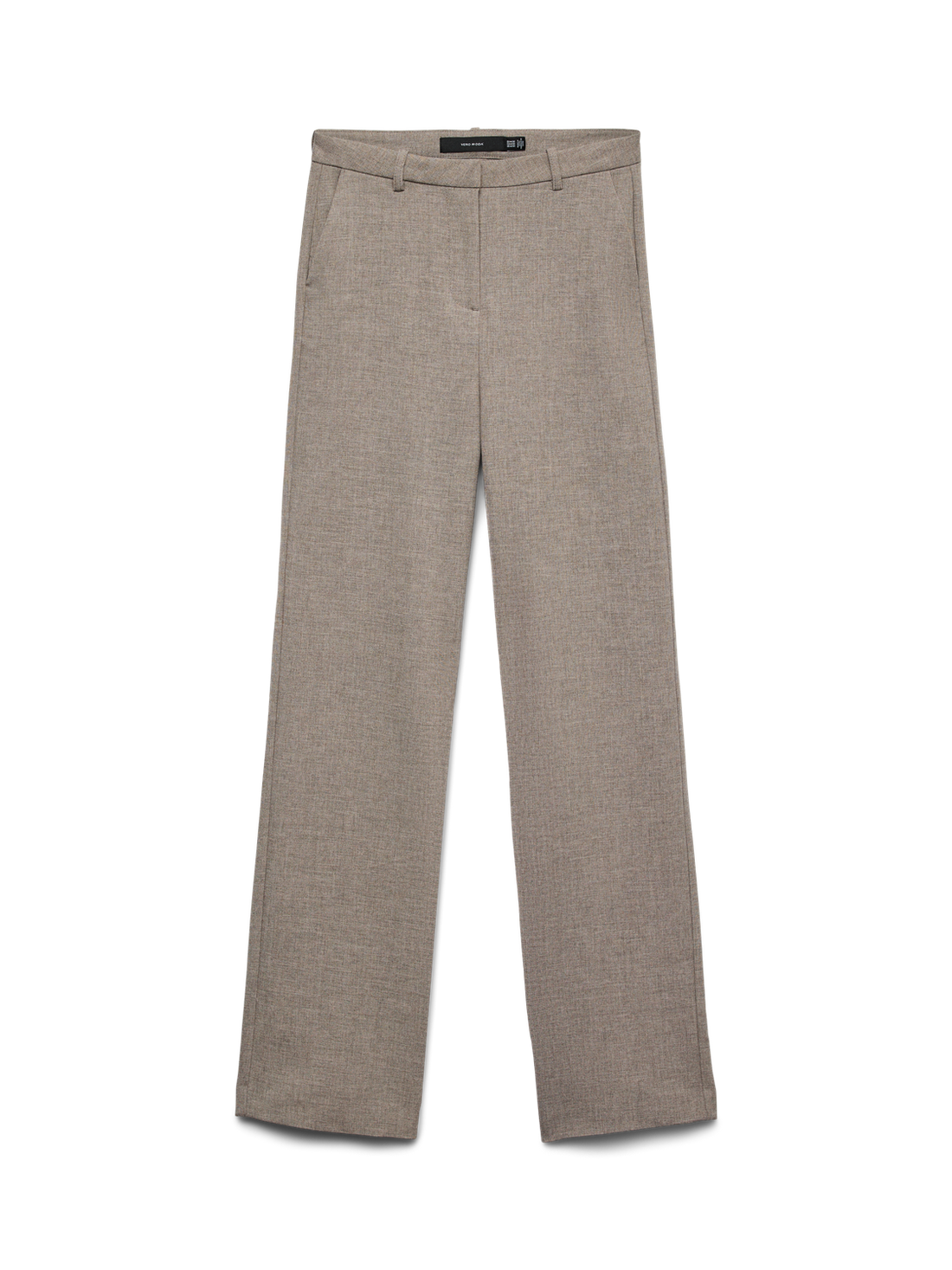 Vmzamira Bestie Mw Straight Pant Noos Beige