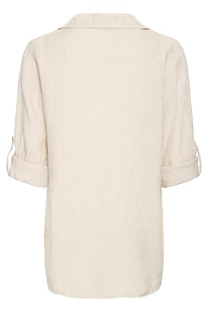 SBFONTANELLE BLOUSE Beige