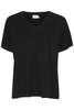 KAfida V-Neck T-Shirt Svart