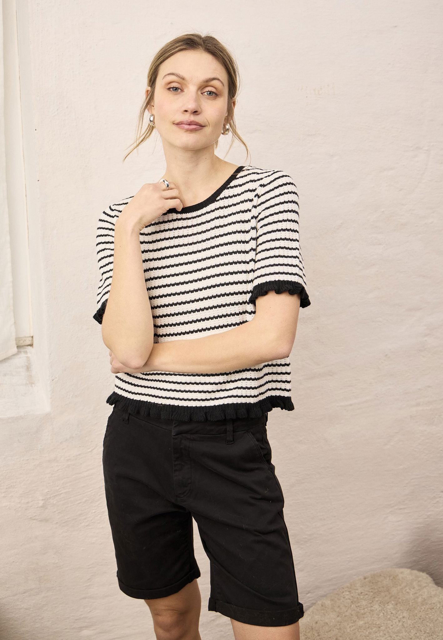 Pzcenta Knit Hvit