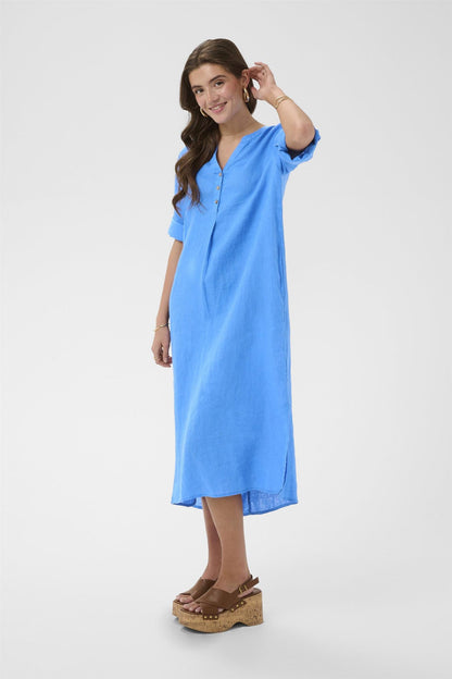 Crbellis Caftan Dress Blå