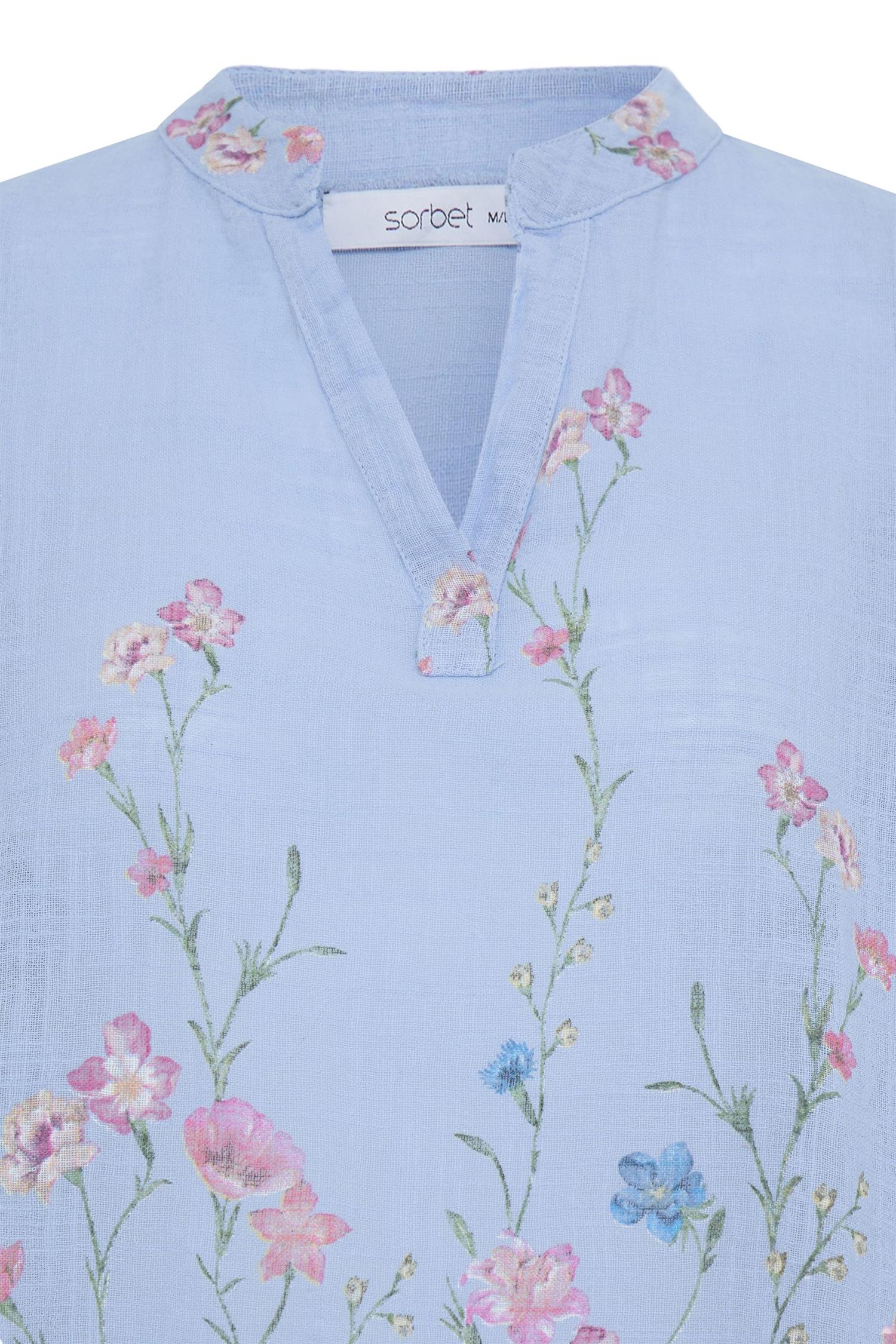 Sbxalexa Fbo G Blouse Blå