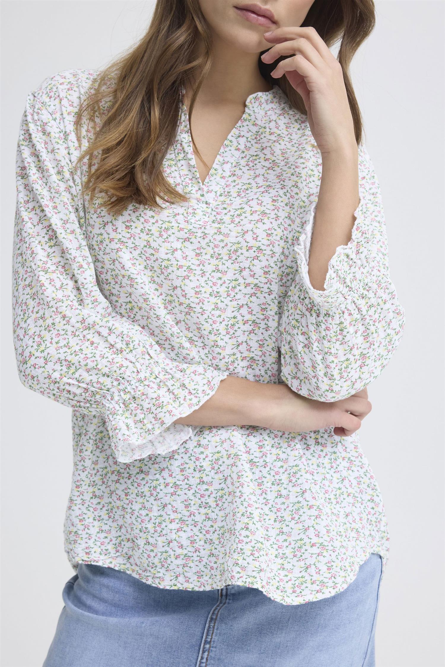 Sbalexa G Sfl Blouse Hvit