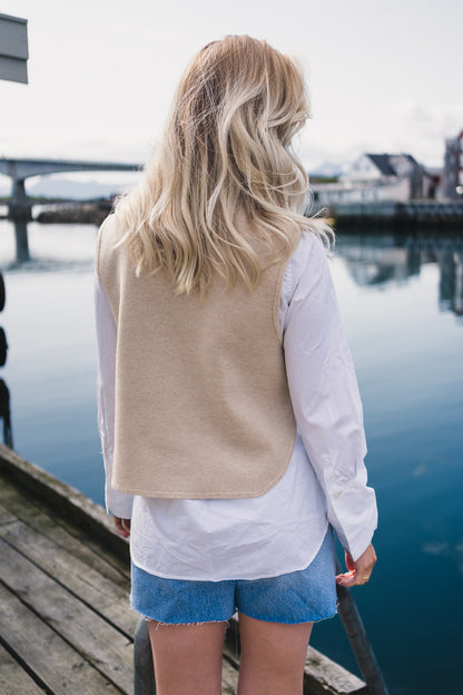Rausina Emma Vest Beige