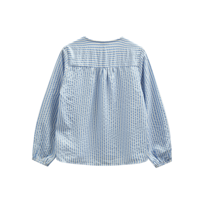 FQZELLA-BLOUSE Blå