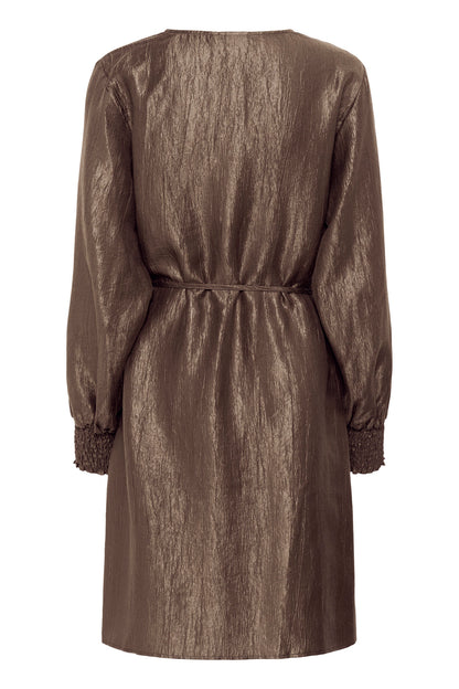 Karizz Short Dress Beige