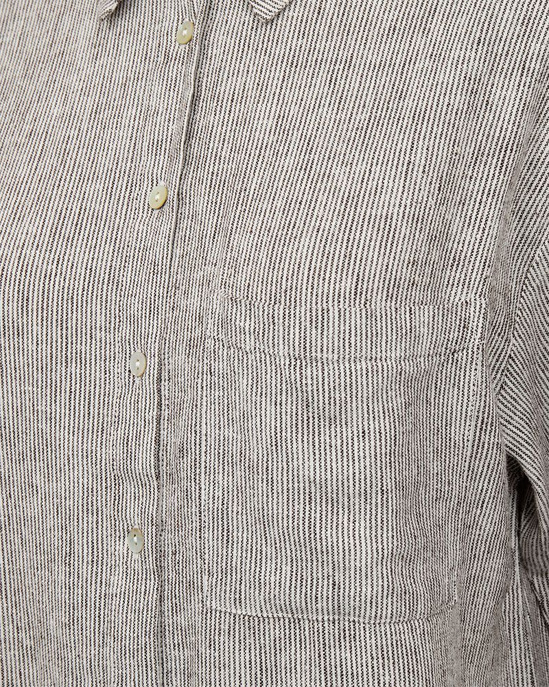 Fqlava-Shirt Brun