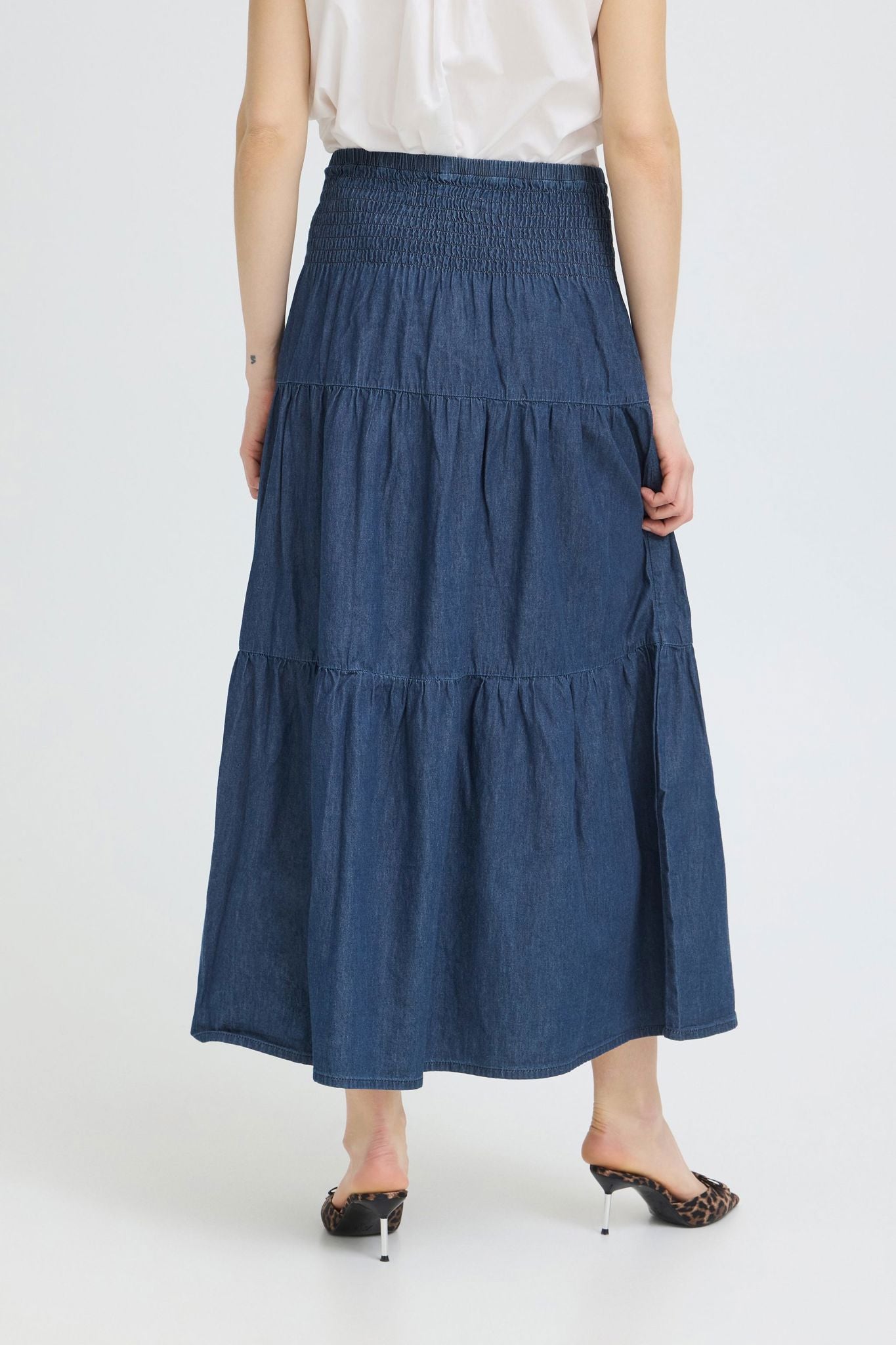 Pzjill Skirt Blå