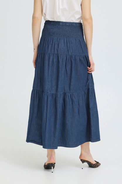 Pzjill Skirt Blå