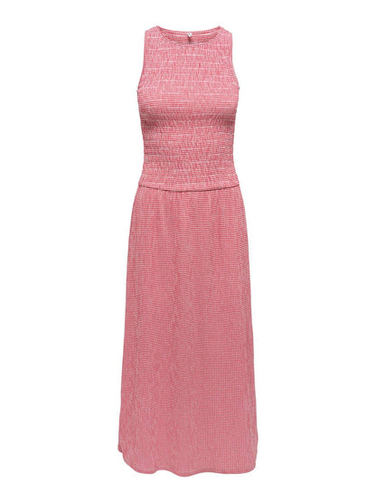 Onlcelle S/l Smock Dress Jrs Rød