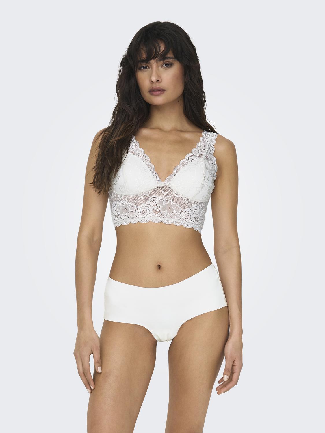Onlchloe Lace Bra Noos Acc Hvit