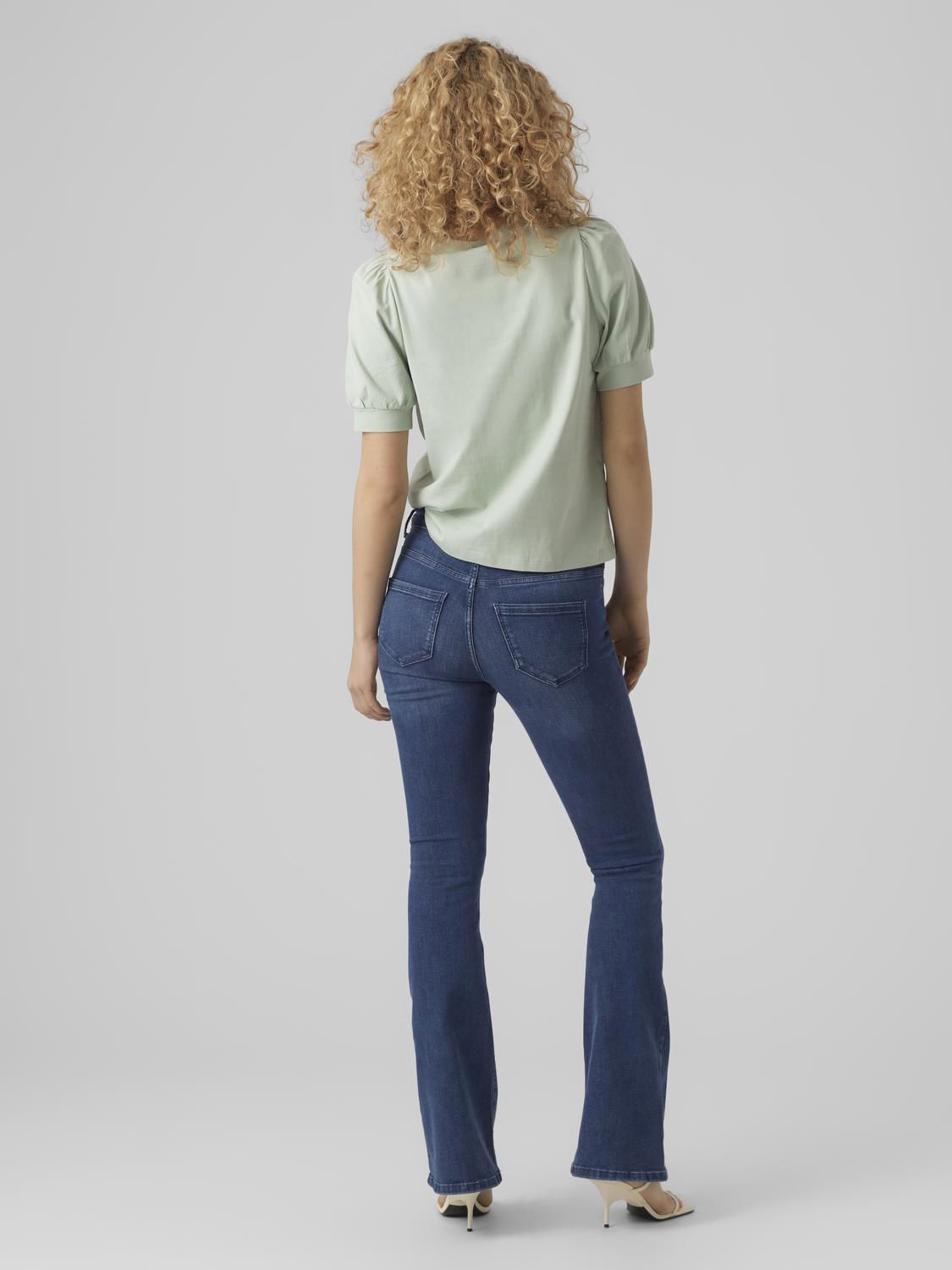 Awkerry 2/4 O-Neck Top Noos Grønn