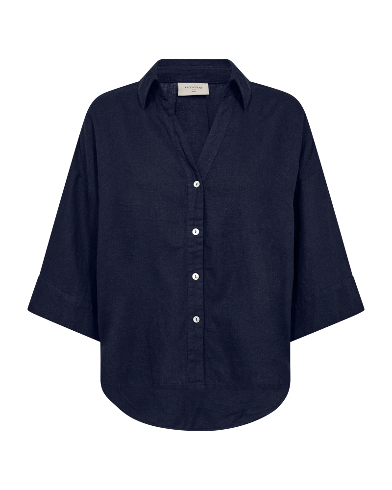 Fqlava-Shirt Blå