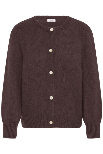 Sbgulvig Knit Cardigan Brun
