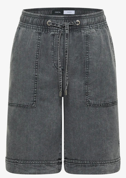 NEELE SHORTS  TENCEL Grå