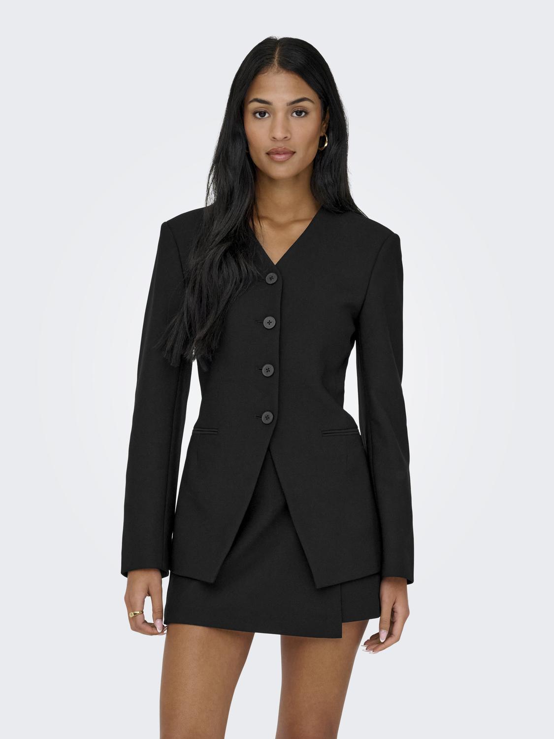 Onllamina Life L/s Fit Blazer Tlr Sort