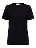 SLFMYESSENTIAL SS O-NECK TEE NOOS Sort