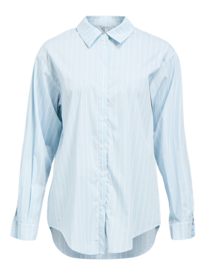 Objtutta Lo L/s Shirt Noos Blå