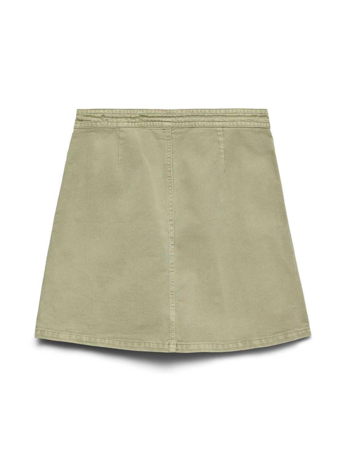 Vmliza Mr Short Denim Wrap Skirt Ga Noos Grønn