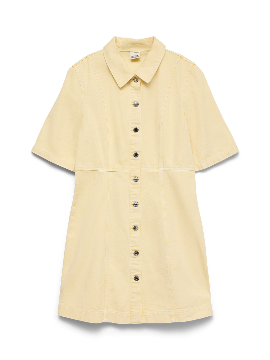 Vmdaisy 2/4 Short Denim Dress Noos Gul