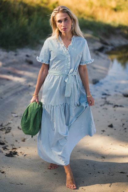 Rausida Maja 2/4 Shirt Dress Stp Grønn