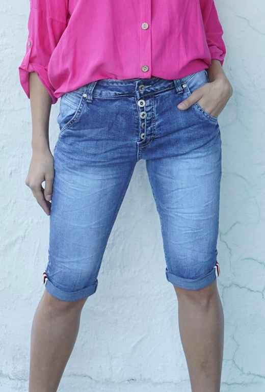 Pepper Capri denim 1752 Blå