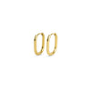 Pernille - Hoop Earrings Stainless Steel Gull