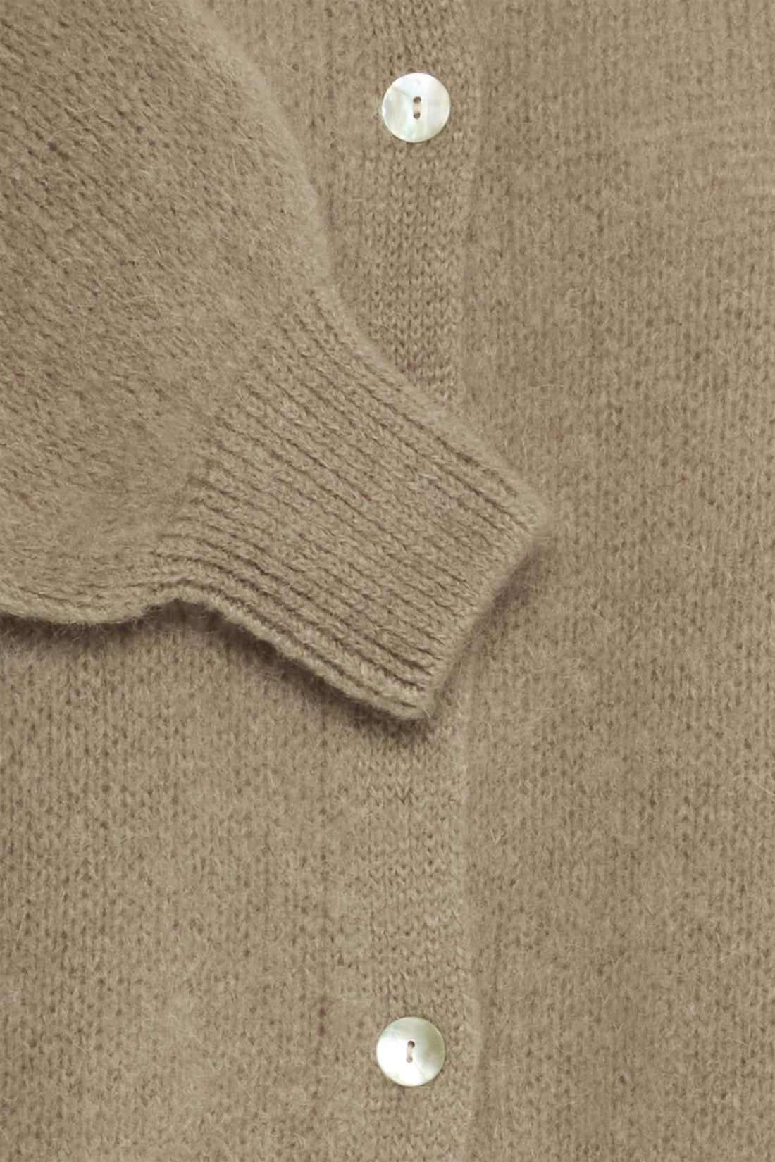 Sbgulvig Knit Cardigan Beige