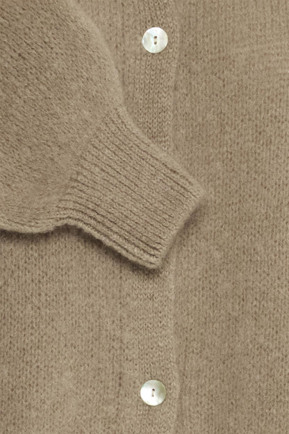 Sbgulvig Knit Cardigan Beige