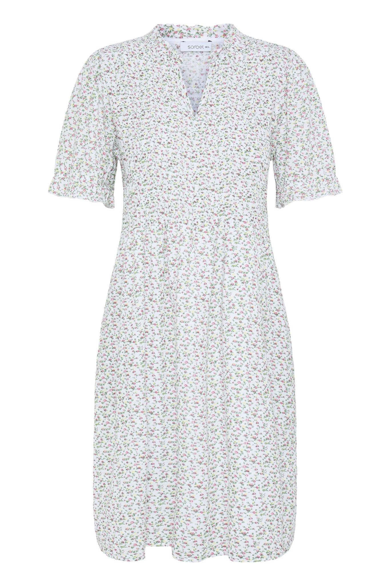 Sbalexa G Sfl Sh Dress Hvit