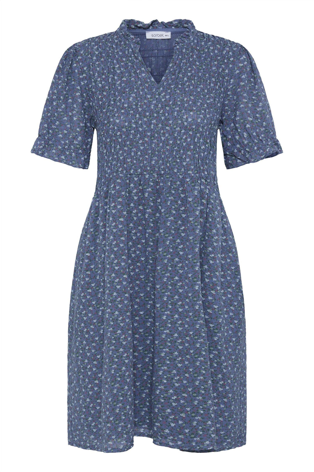 Sbalexa G Sfl Sh Dress Blå