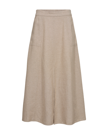 Fqlava-Skirt Beige