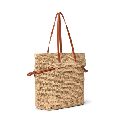 Day Natural Straw Shoulder Beige
