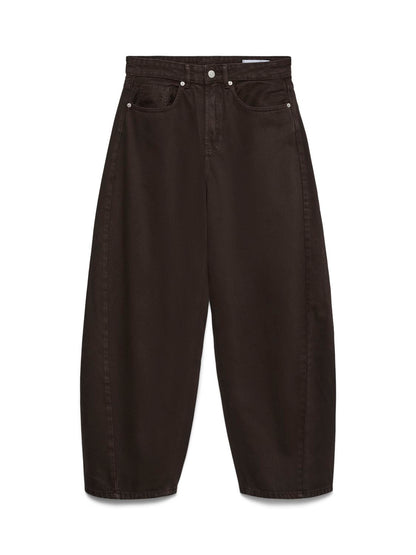 Vmzoe Mr Barrel Colored Jeans Brun