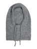 Objmilu Knit Balaclava Noos Mellomgrå