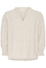 Pzluca 3/4 Sl. Blouse Beige