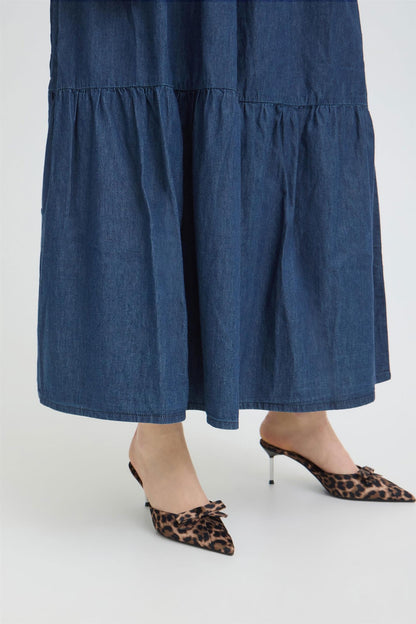Pzjill Skirt Blå
