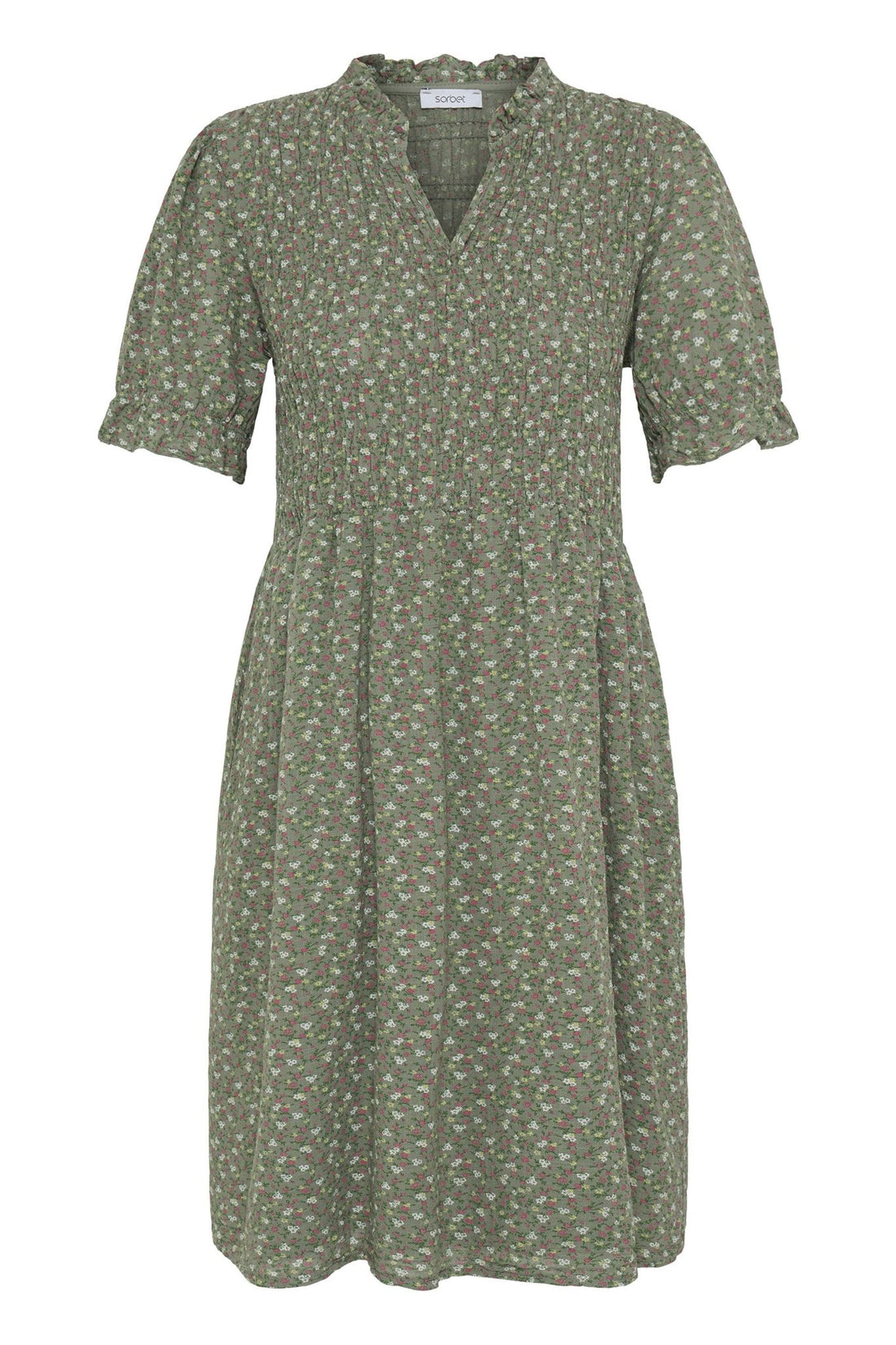 Sbalexa G Sfl Sh Dress Grønn