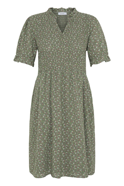 Sbalexa G Sfl Sh Dress Grønn