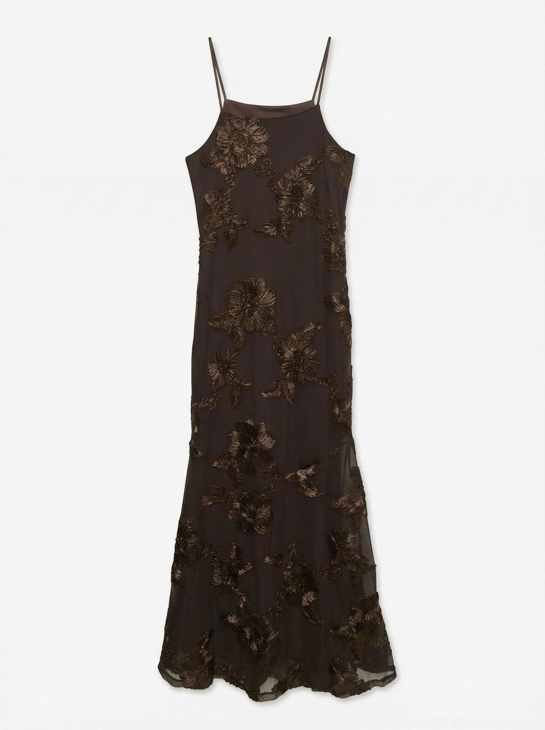 Vmquinn Sl Maxi Dress Exp Brun
