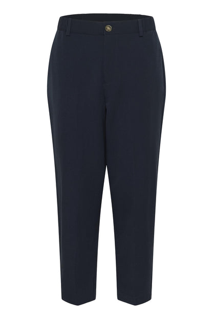 Kaheather Cropped Pants Blå