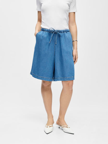 Objframe Mw Denim Shorts 145 Nd Blå