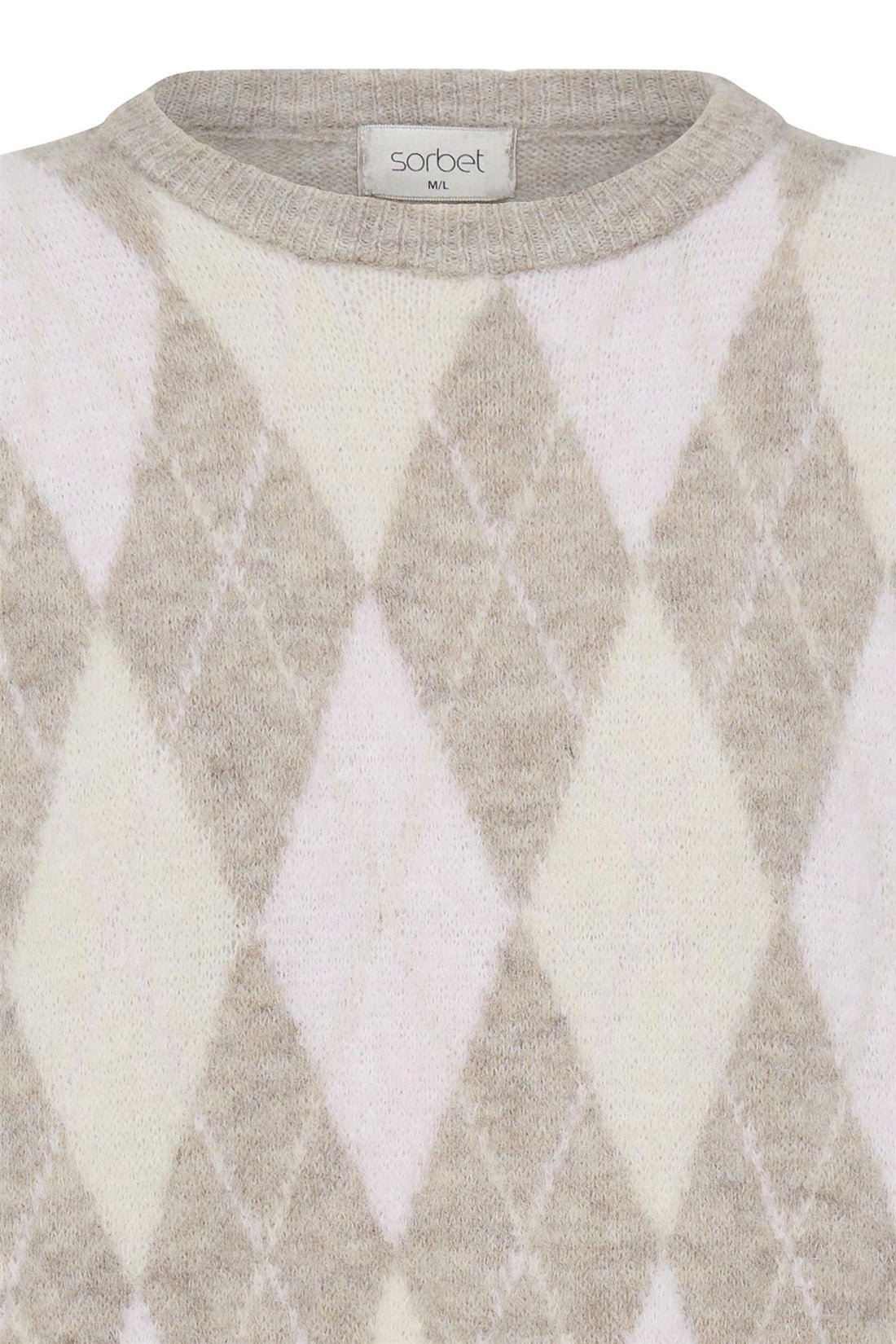 Sbargyle R Knit Blouse Rosa