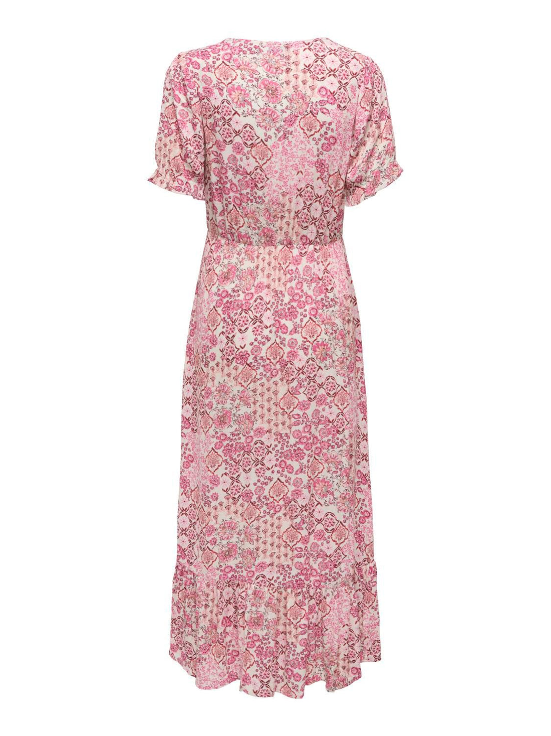 Onlchianti S/s Long Dress Wvn Noos Hvit