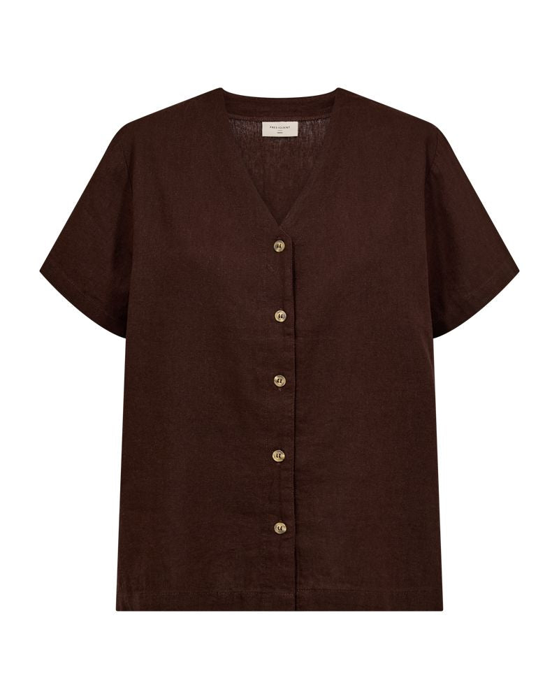 Fqlava-Shirt Brun