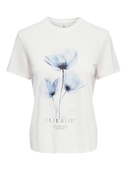 Onlfree Modal S/s Atelier Top Jrs Hvit