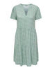 Onlzally S/s Thea Dress Noos Wvn Grønn