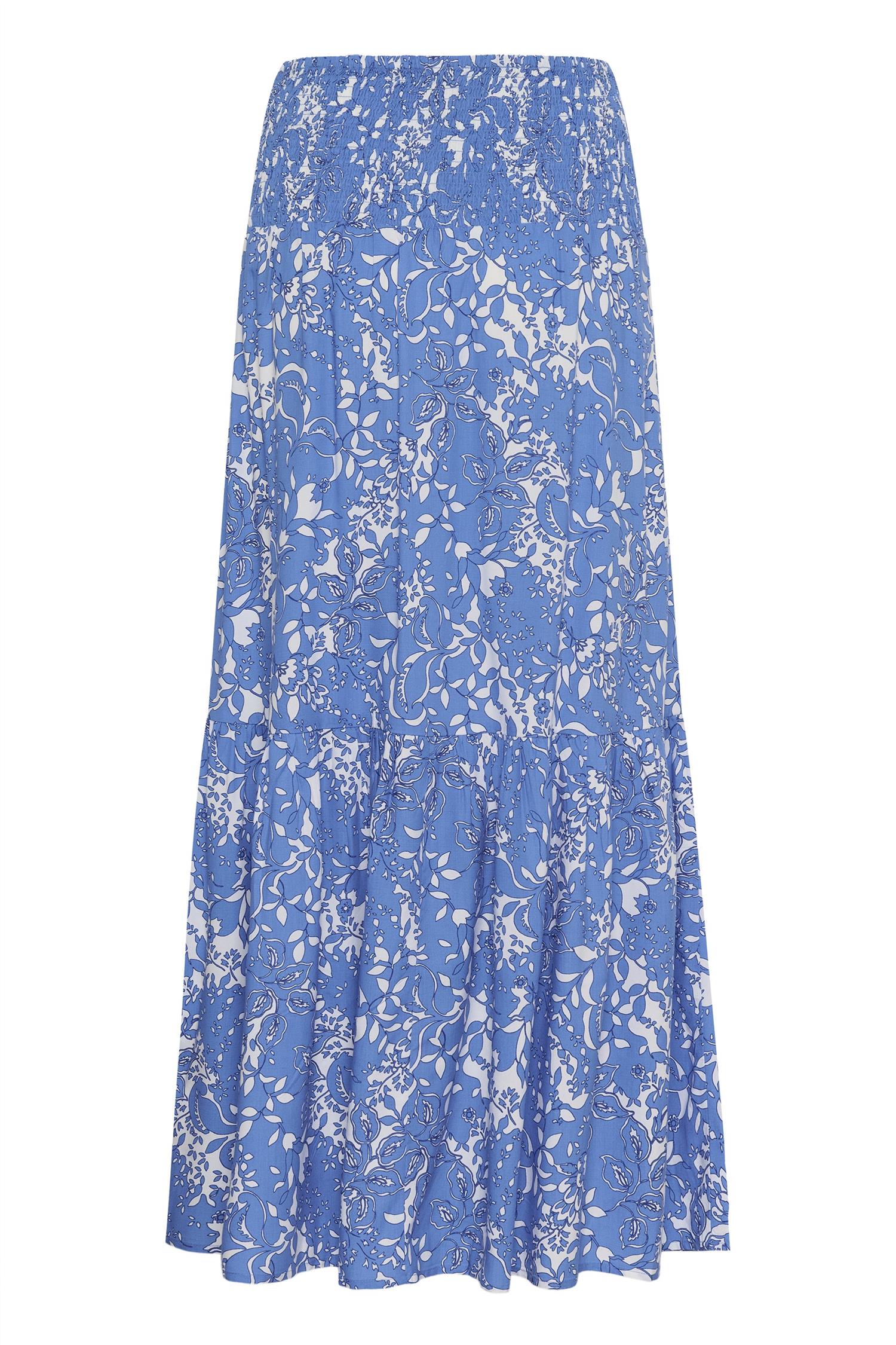 Crtiah Skirt Blå