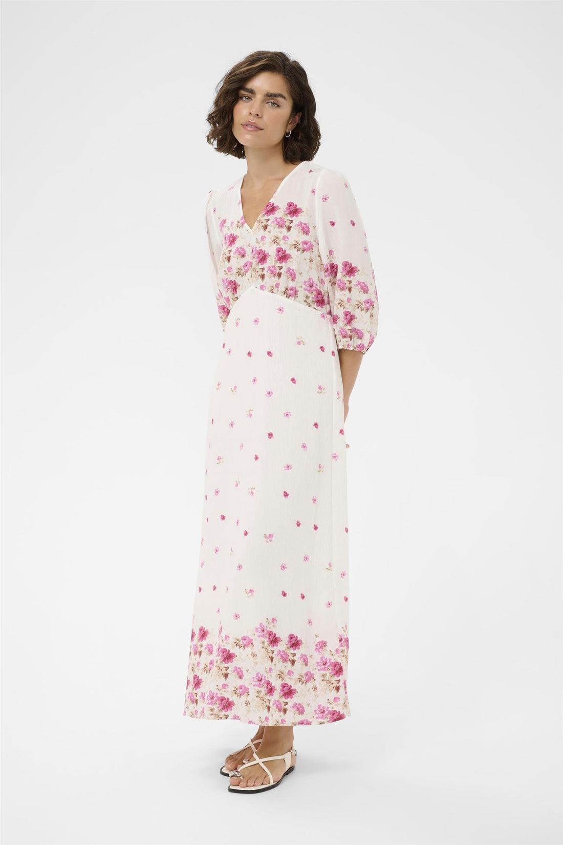 Karosine Long Dress Hvit