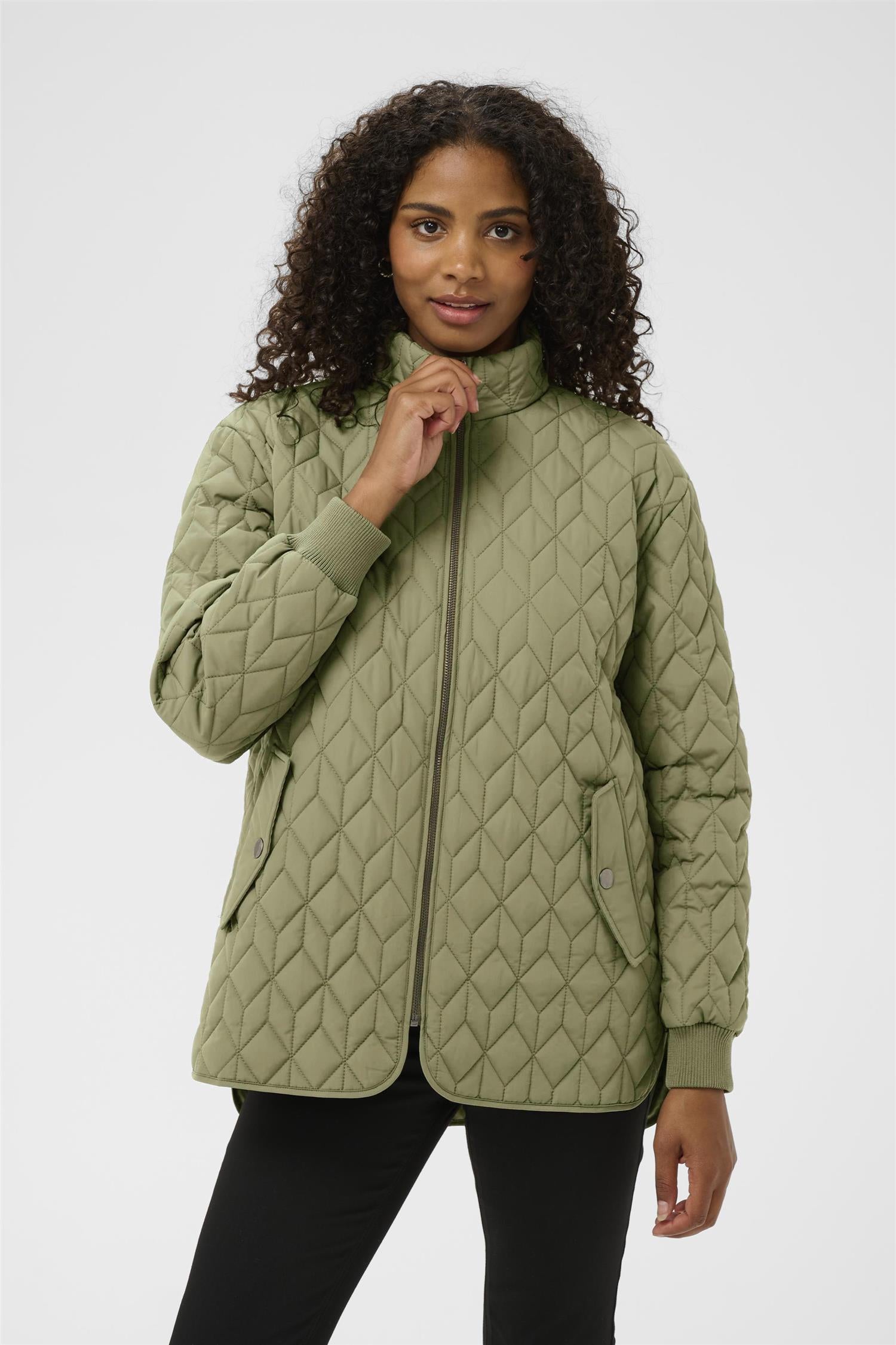 Kaleila Quilt Jacket Grønn